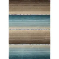 Cazaris ORIENTÁLNÍ KOBEREC, 80/200 cm, modrá, šedá