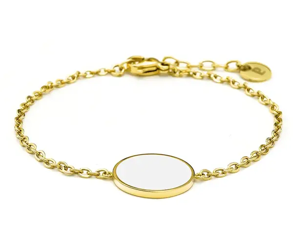 Pierre Lannier Elegantní pozlacený náramek Symphony BJ04A1211