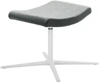 LD SEATING Podnožka RELAX,RE-T,F27-N0, kříž hliník bílý