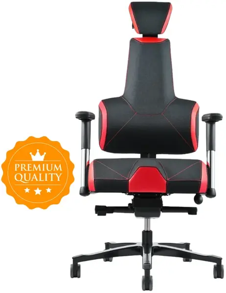 THERAPIA Ergonomická zdravotní herní židle E+Gamer, sezení 8+ hodin denně
