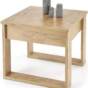 HALMAR Dřevěný konferenční stolek NEA KWADRAT dub wotan