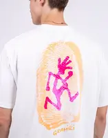 Tričko Gramicci Thumbprint Tee WHITE