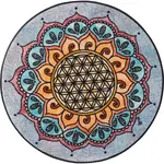 wash+dry KOBEREC TKANÝ NA PLOCHO, 85 cm šedá