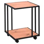 ODKLÁDACÍ STOLEK, barvy dubu, černá