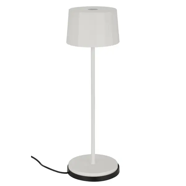 Dieter Knoll STOLNÍ LAMPA NA BATERIE, dotykový stmívač, 11/35 cm