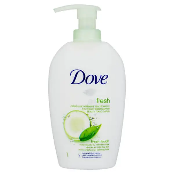 Dove Zkrášlující krémové tekuté mýdlo s vůní okurky a zeleného čaje Go Fresh (Fresh Touch) Náhradní náplň 500 ml