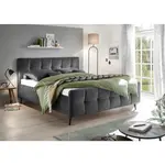 MID.YOU ČALOUNĚNÁ POSTEL, 180/200 cm, antracitová