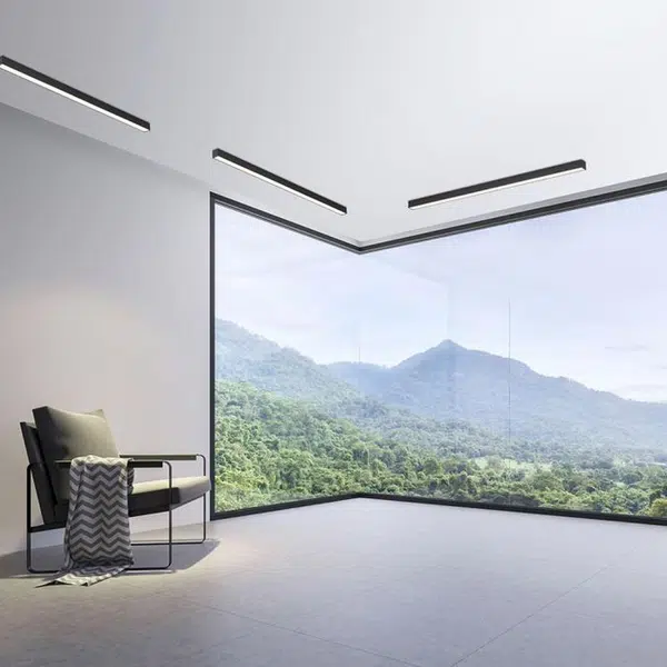 XXXL STROPNÍ LED SVÍTIDLO, 110/3,8/3,9 cm