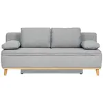 Venda ROZKLÁDACÍ POHOVKA, textil, hnědá, modrá