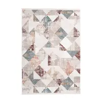 VINTAGE KOBEREC, 80/150 cm, šedá, růžová