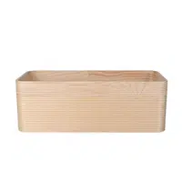 Ambia Home KOŠ DO REGÁLU, přírodní barvy