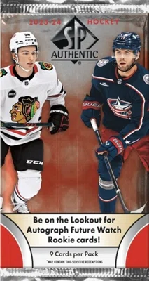 2023-2024 Upper Deck SP Authentic Hobby Balíček