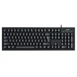 Genius Smart KB-100 COPILOT, klávesnice CZ/SK, klasická, drátová (USB), černá