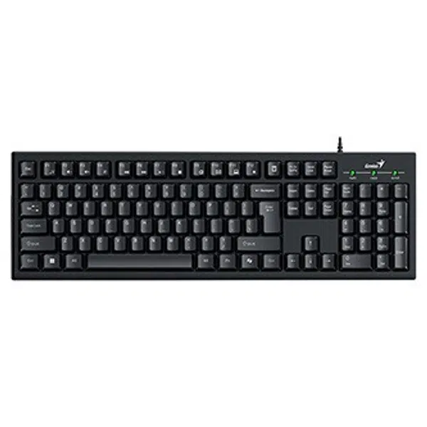 Genius Smart KB-100 COPILOT, klávesnice CZ/SK, klasická, drátová (USB), černá