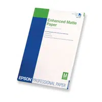 Epson Enhanced Matte Paper C13S041718, 21x29,7cm, A4, 250ks, inkoustový, bílý, foto papír