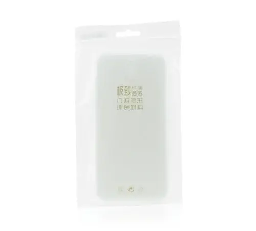 Zadní kryt Forcell Ultra Slim 0,5mm pro Xiaomi Redmi Note 9 Pro, transparent