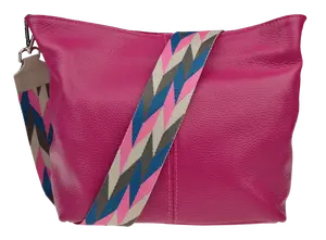 NovaKabelka.cz Prisca Fuxia Scura s přídavným popruhem VI