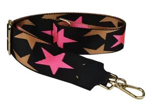 NovaKabelka.cz Látkový přídavný popruh stelle černý