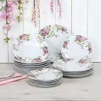 Porcelánová sada talířů BEAUTY 18 ks