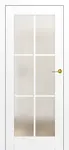 Bílé interiérové dveře Amarylis 1 (UV Lak)