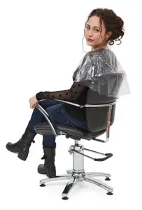 Jednorázová pelerína Sibel - čirá, 100 ks (5002032) + dárek zdarma