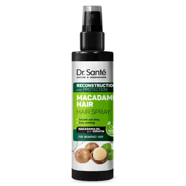 Sprej pro rekonstrukci poškozených vlasů Dr. Santé Macadamia - 150 ml