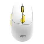 Myš bezdrátová, Marvo M809W, bílá, optika, 1600DPI
