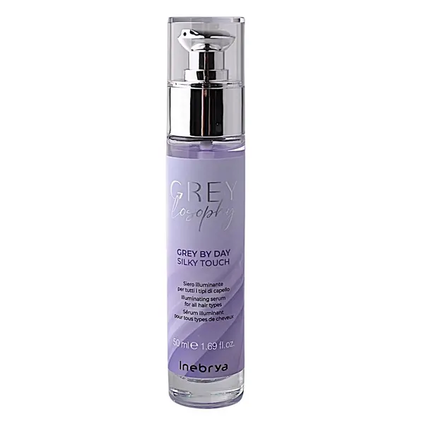 Rozjasňující sérum pro všechny typy vlasů Inebrya Grey By Day Silky Touch - 50 ml + dárek zdarma