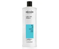 Šampon pro mírně řídnoucí barvené vlasy Nioxin System 3 Scalp + Hair Shampoo - 1000 ml (99350179989) + dárek zdarma