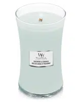 WoodWick Vonná svíčka váza Sagewood & Seagrass 609 g