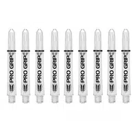 Násadky Target Pro Grip Spin Clear Short 3x3ks
