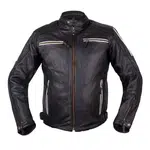 Kožená moto bunda W-TEC Helsin černo-bílá XL
