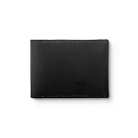 FIXED Wallet Kožená peněženka z pravé hovězí kůže, černá