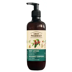 Tělové mléko se zelenou kávou a zázvorovým olejem Green Pharmacy Body Lotion - 400 ml + dárek zdarma