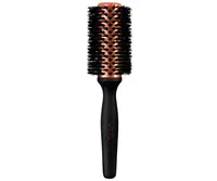 Dřevěný kulatý foukací kartáč s kančími a nylonovými štětinami Varis Boar Brush Medium - 33 mm + dárek zdarma