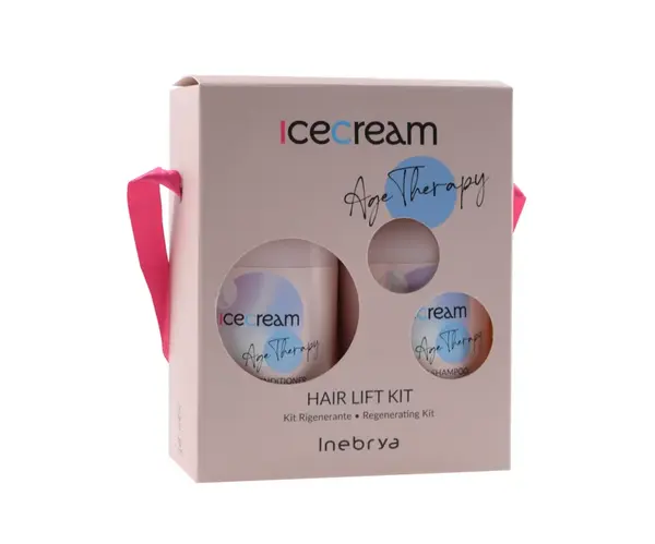 Dárková sada pro regeneraci zralých vlasů Inebrya Ice Cream Age Therapy Hair Lift (771026346) + dárek zdarma