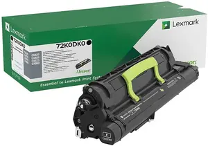 Lexmark 72K0D10 černá (black) originální válcová jednotka