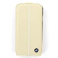 Pouzdro BMW Flip pro Samsung Galaxy S4 (EU Blister) BMFLS4LC béžové