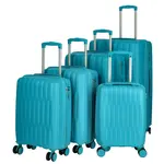 Cestovní plastový kufr tyrkysový - Ormi Torian SADA