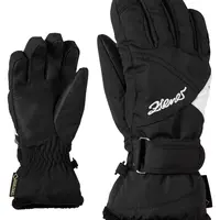 Ziener LARA GTX GIRLS 7,5, černá Dětské rukavice