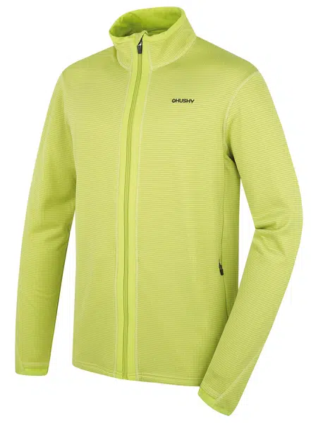 Husky Artic Zip M M, br. green Pánská mikina na zip