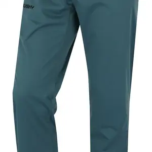 Husky Kaila M L - long, turquoise Pánské softshellové kalhoty