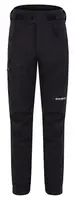 Husky Keson K 164, black Dětské softshell kalhoty