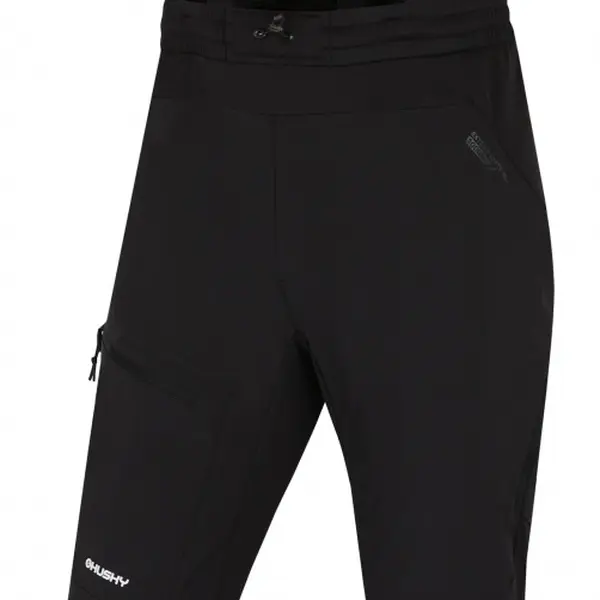 Husky Kixees M S, black Pánské outdoor kalhoty