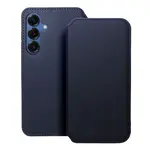 Flipové pouzdro Dual Pocket pro Samsung Galaxy S25+, modrá