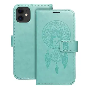 Flipové pouzdro MEZZO Book case pro Apple iPhone 11, dreamcatcher green