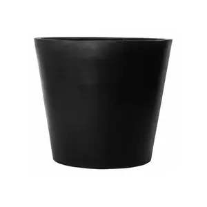 Květináč Jumbo Bucket, barva černá, více velikostí - PotteryPots Velikost: M - v. 85 cm, ⌀ 98 cm