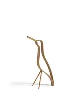 Dekorace pták Woody 18cm, dub - COOEE