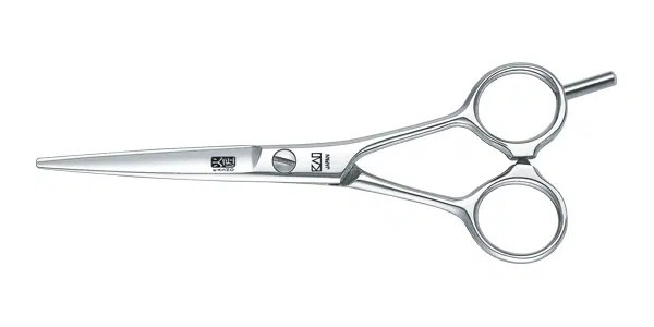 Kadeřnické nůžky Kasho Modrá řada Classic - 5,5" (KCB-55 S) + dárek zdarma