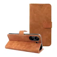 Flipové pouzdro TENDER Book pro Xiaomi Redmi 13C / POCO C65, hnědá
